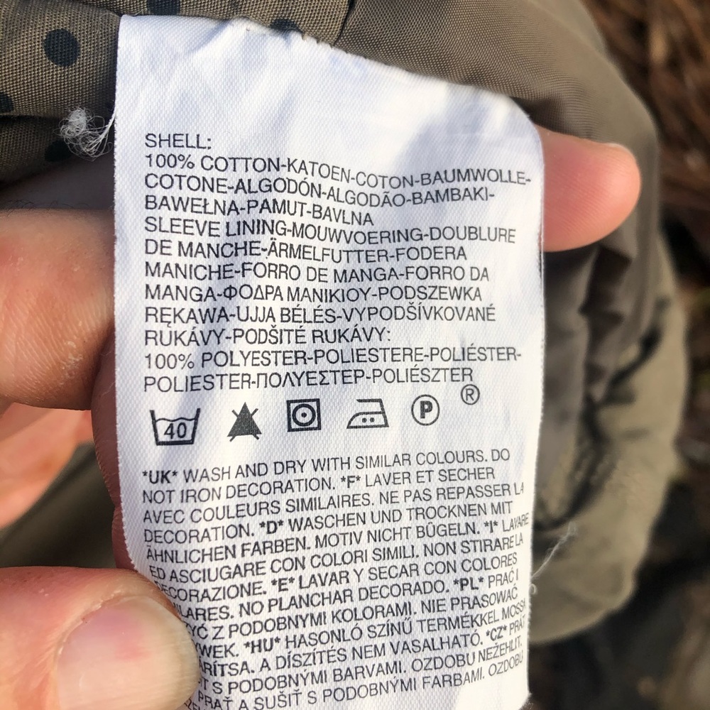 Levi’s | RARE Army Style Double Breasted Parka M - Picture 7 of 8